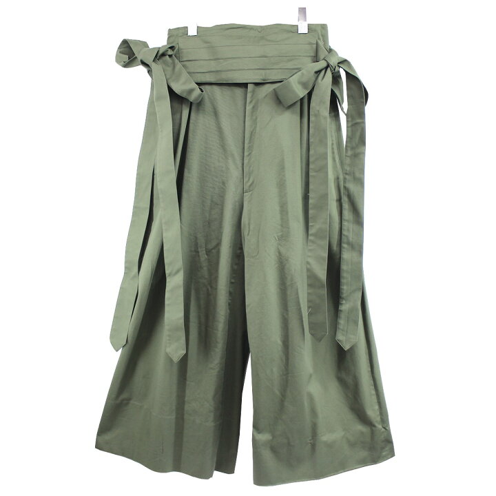 楽天市場】【中古】RequaL22SS High waist cummerband slacks pants 