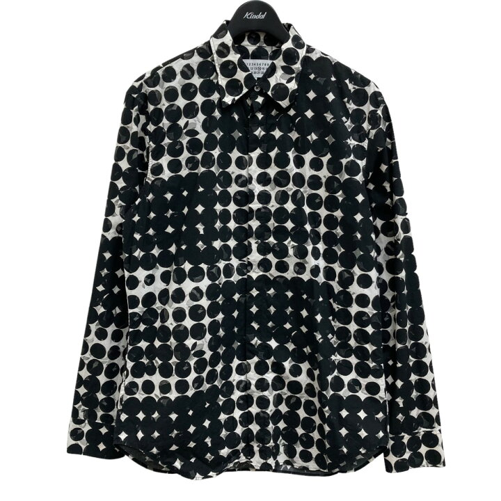 楽天市場】【中古】Maison Margiela20AW Pixel Polka Dot Shirt ポルカ 