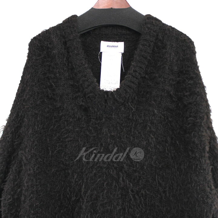 楽天市場】【中古】doublet21AW Animal Fur Cut Off Pullover アニマル 