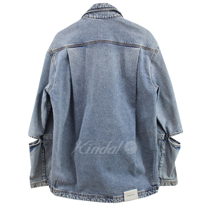 楽天市場】【中古】NAMACHEKO 21AW MANNI DENIM OVER SHIRT デニム  