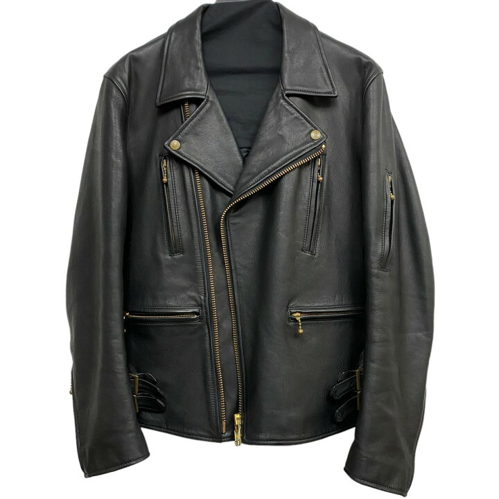 楽天市場】【中古】blackmeans CalfLeather Riders Jacketカーフレザー 