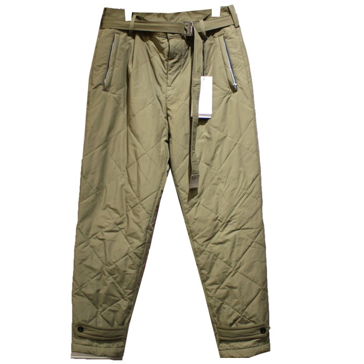 楽天市場】【中古】sacai 22AW Quilted Pants キルティング パンツ 