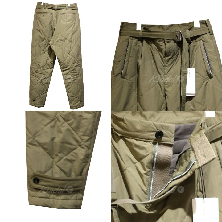 楽天市場】【中古】sacai 22AW Quilted Pants キルティング パンツ 