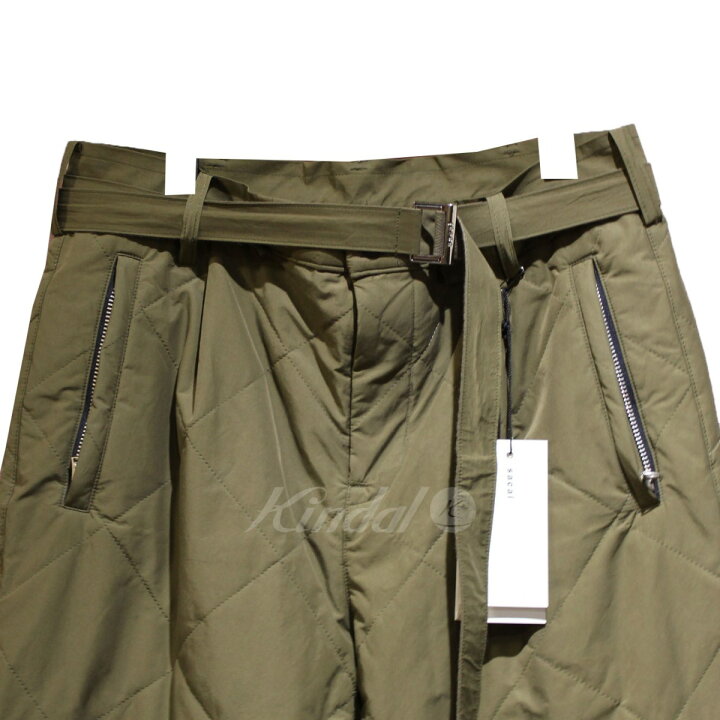 楽天市場】【中古】sacai 22AW Quilted Pants キルティング パンツ 