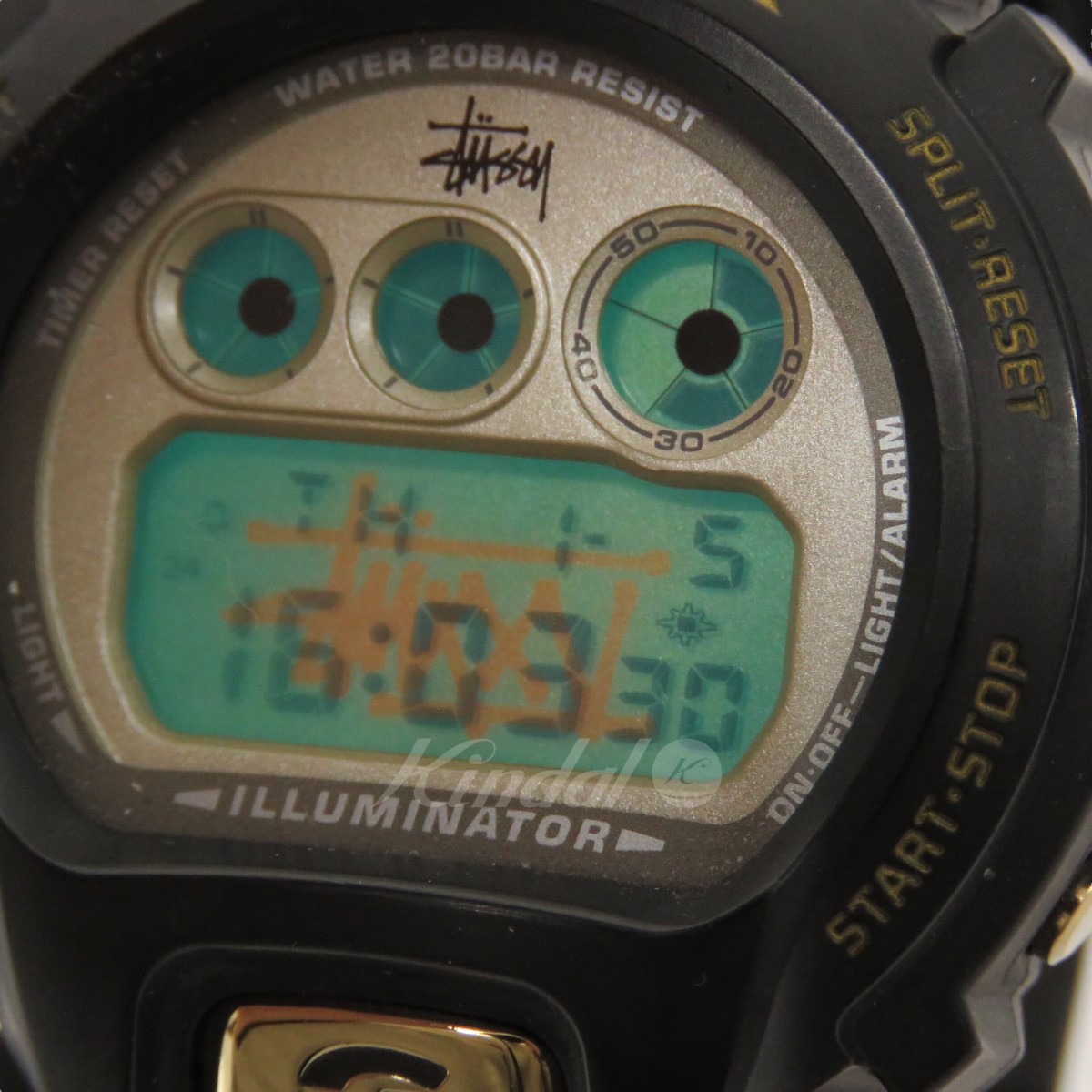 楽天市場】【中古】G-SHOCKSTUSSY 25周年記念モデル 腕時計 DW-6900STS