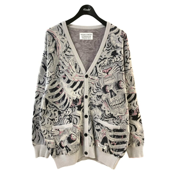 楽天市場】【中古】WACKO MARIA×TIM LEHI 22AW 「JACQUARD CARDIGAN  