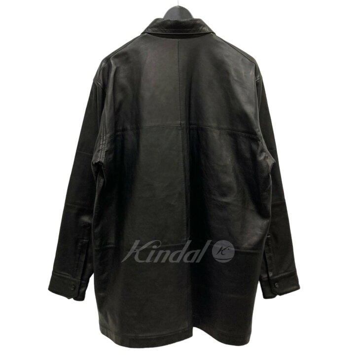 楽天市場】【中古】NICENESS 21AW「CHARLIE」ラムグローブレザーシャツ  