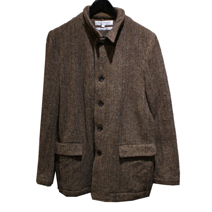 楽天市場】【中古】COMME des GARCONS SHIRT ウール ツイード  