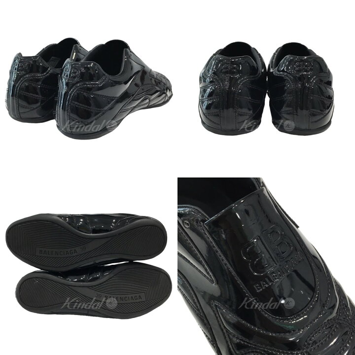 楽天市場】【中古】BALENCIAGA 「ZEN SNEAKER」パテントゼンスニーカー 