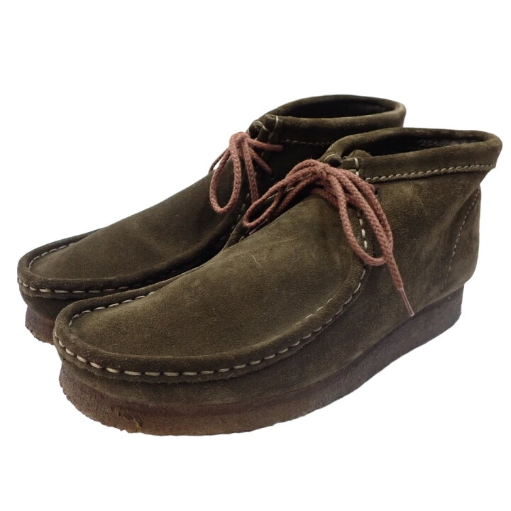 楽天市場】【中古】CLARKS ORIGINALSWallabee High ワラビー ブーツ 
