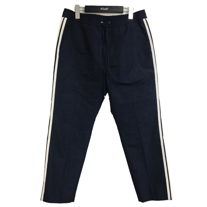 楽天市場】【中古】GUCCI サイドライントラックパンツ ネイビー サイズ 
