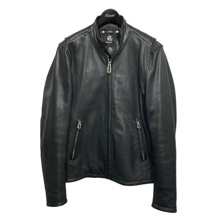 楽天市場】【中古】Paul Smith シングルライダースジャケット ブラック 