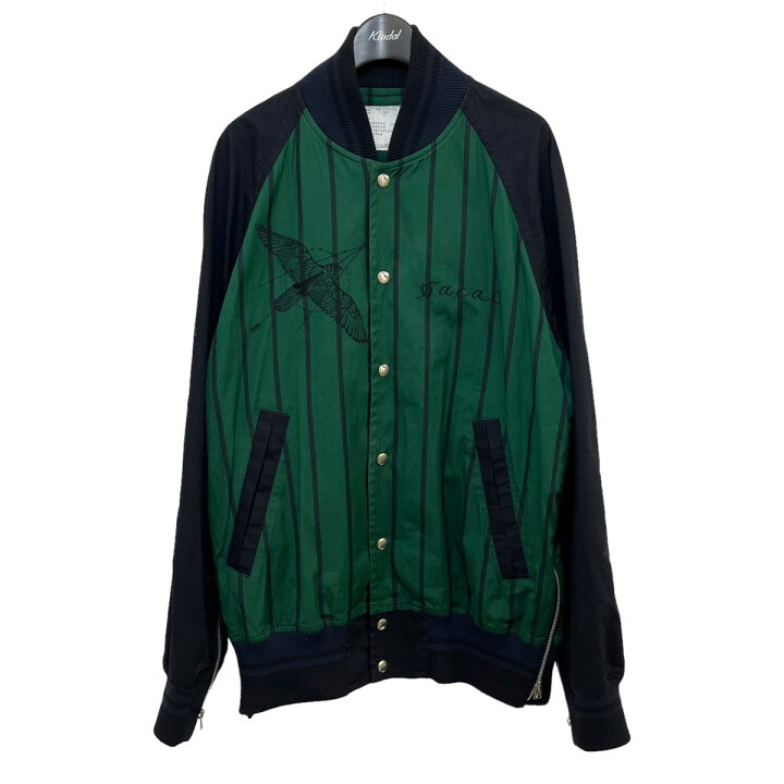 楽天市場】【中古】Sacai×Dr．Woo 19SS サイドジップスタジャン 