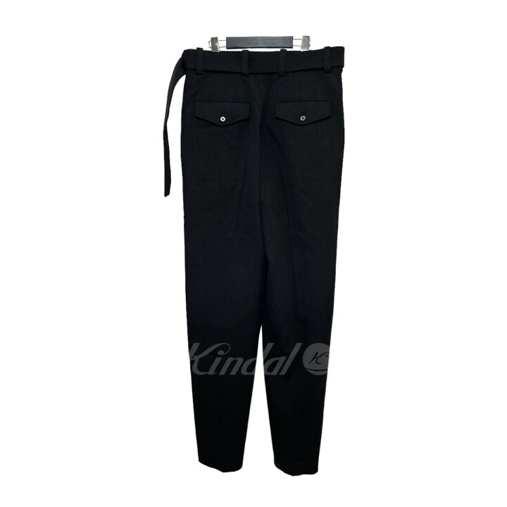 楽天市場】【中古】JIL SANDERベルテッドワイドロングパンツ グレー 