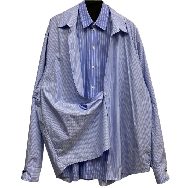 楽天市場】【中古】DRESSEDUNDRESSED XXL PINSTRIPE LAYERED BIG SHIRT  