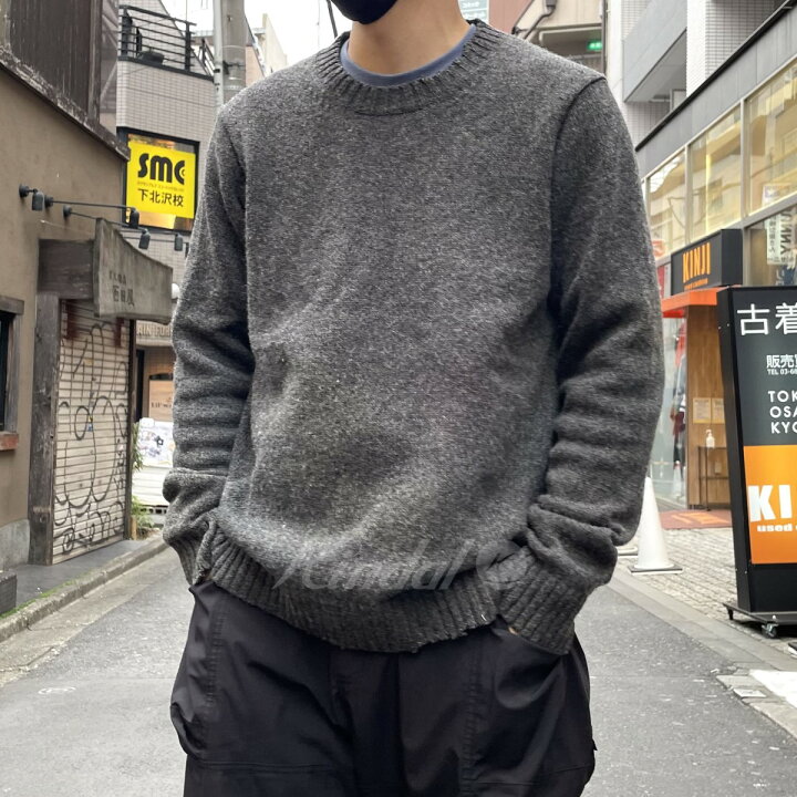 楽天市場】【中古】Nahyat 21AW n-050ムラ染め加工ウールニット 