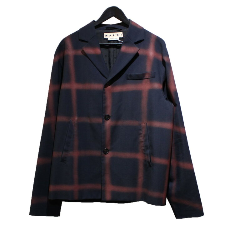 楽天市場】【中古】MARNI MA COOL WOOL JACKET クール ウール 
