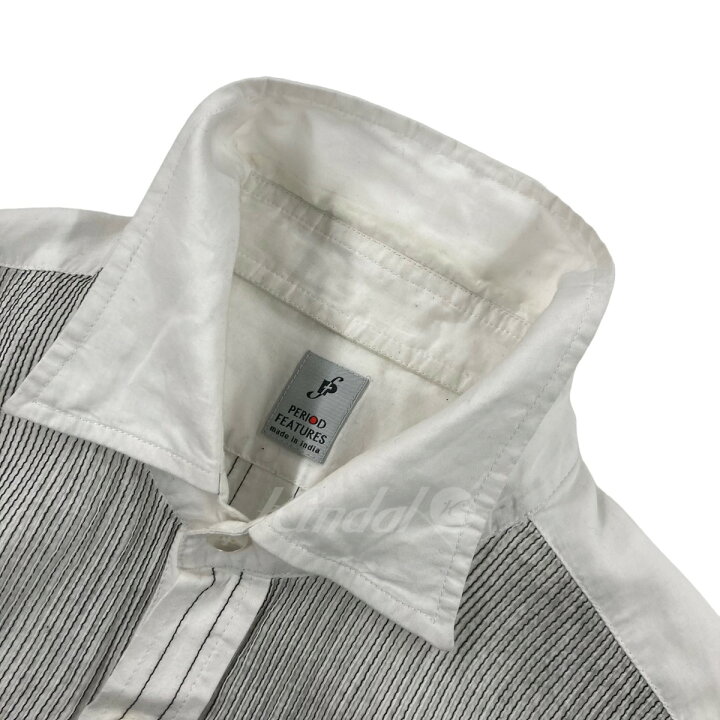 楽天市場】【中古】period features インディアンシャツ ホワイト 