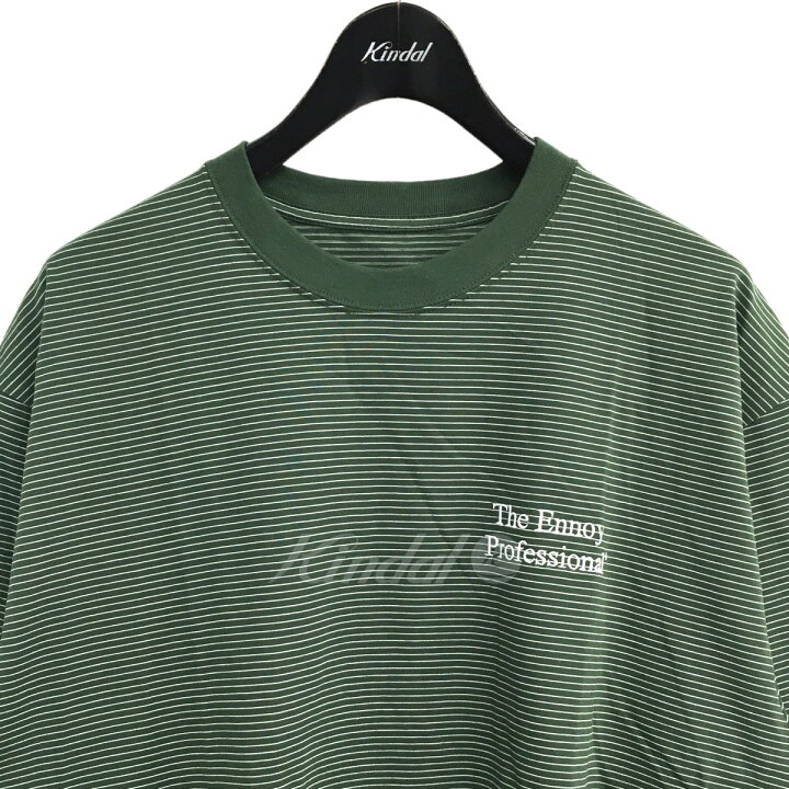 ENNOY エンノイ 21AW L/S Border Tee ロングスリーブ 長袖 ボーダー T  