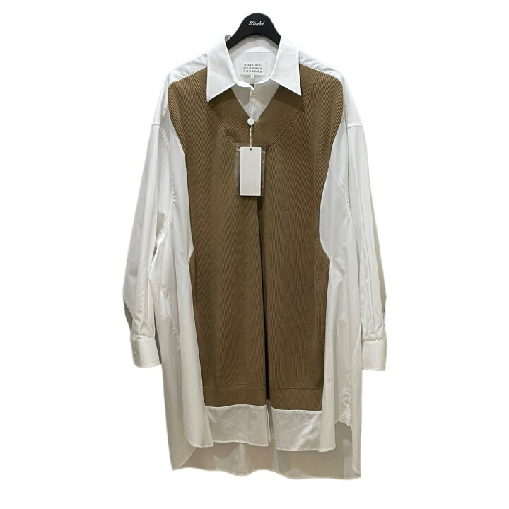 楽天市場】【中古】Maison Margiela レディース ニットシャツドレス 
