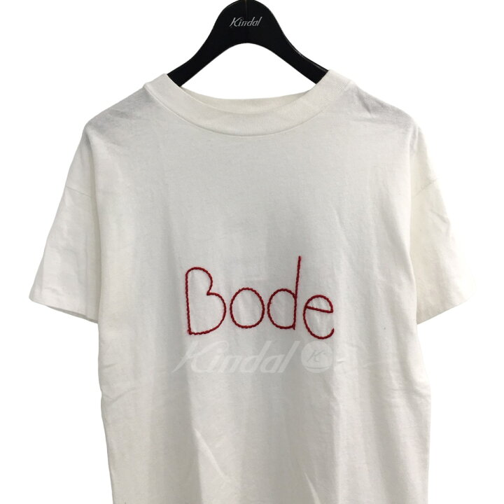 楽天市場】【中古】BODE 「BODE EMBROIDERED TEE」ロゴ刺繍Tシャツ  