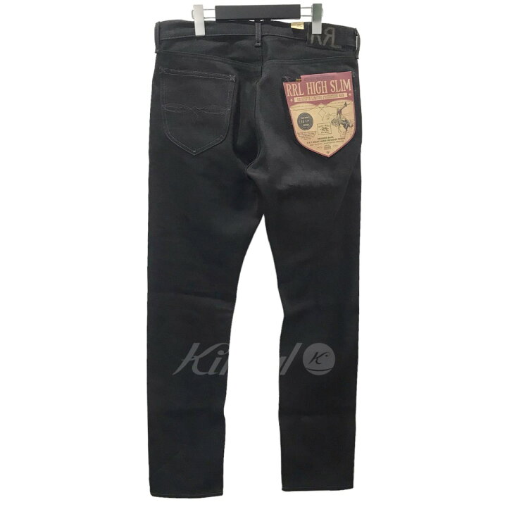 楽天市場】【中古】RRL デニムパンツ HIGH SLIM JAPAN WOVEN ブラック 