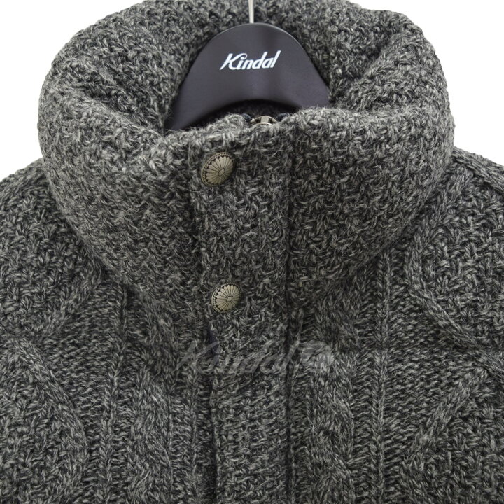楽天市場】【中古】The DUFFER of St．GEORGE ケーブルニットダウン  