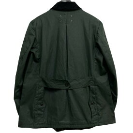 【中古】Maison Margiela4 14　22AW Waxed Utility Jacket M-65ミリタリーオイルドワックスコーティング カーキ サイズ：50 【090223】（メゾン・マルジェラ4 14）