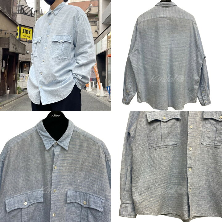楽天市場】【中古】Porter Classic ROLL UP SHIJIRA STRIPE SHIRTしじ  