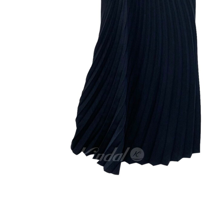 楽天市場】【中古】mame kurogouchi プリーツスカート ネイビー サイズ  