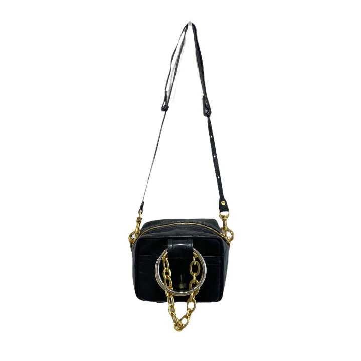 楽天市場】【中古】sacaiBangles Cube Bag 2WAYレザーバッグ ブラック 