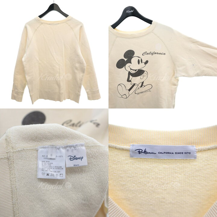 楽天市場】【中古】Ron Herman ×Disney USED加工ミッキープリント 