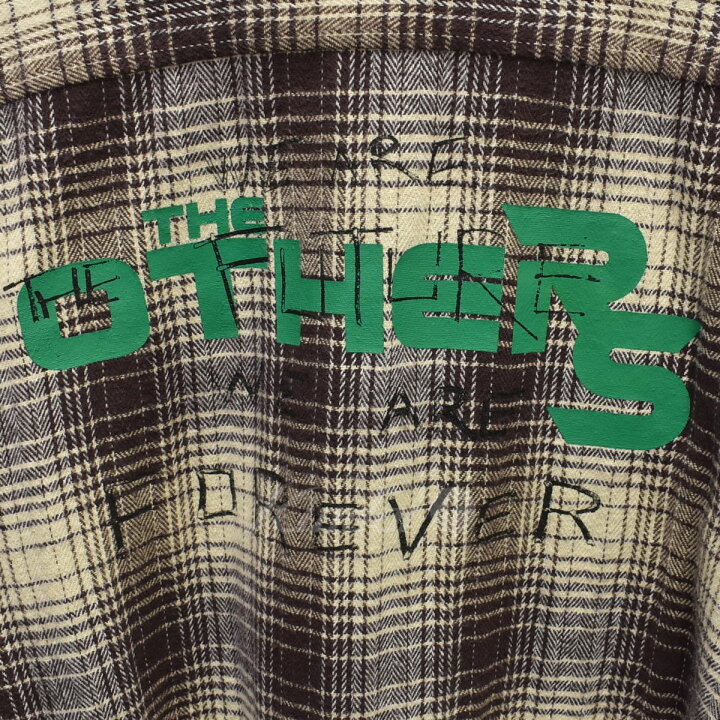 楽天市場】【中古】RAF SIMONS 20AW Big fit shirt The Others バック  