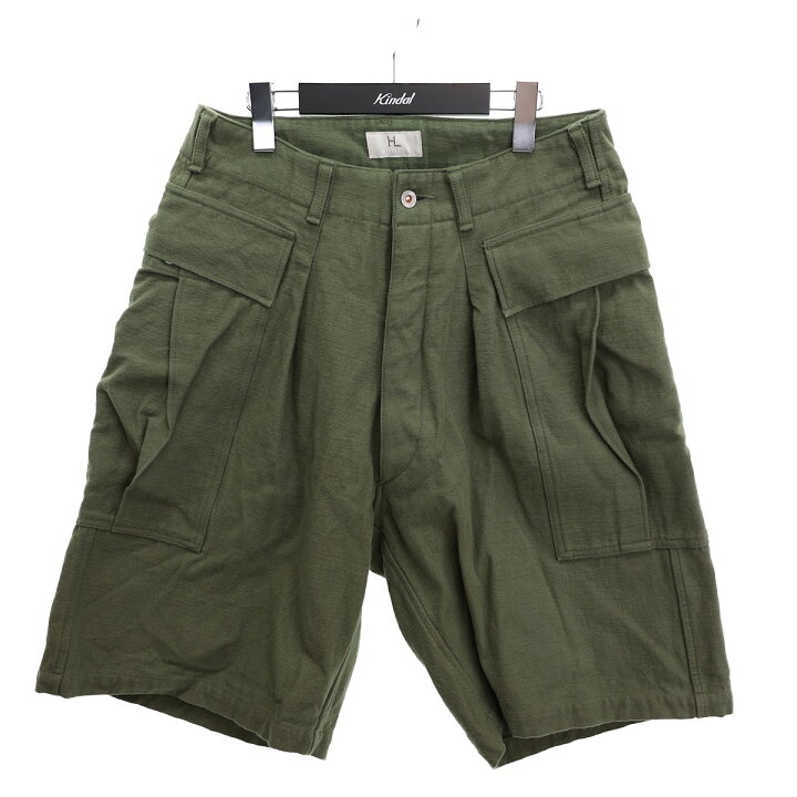 楽天市場】【中古】HERILL 【HL Denim Cargoshorts】22SS カーゴ 