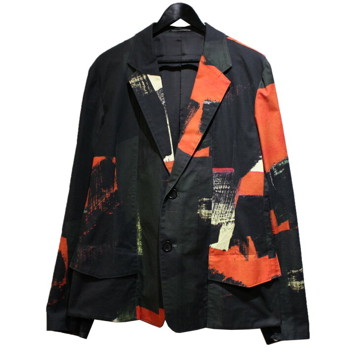 楽天市場】【中古】YOHJI YAMAMOTO16SS 朝倉優佳 ペイントJK 総柄 