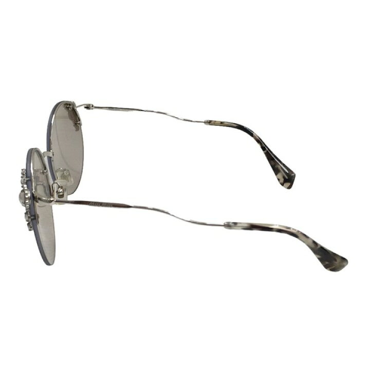 楽天市場】【中古】miu miu フェイクパール ラインストーン サングラス 