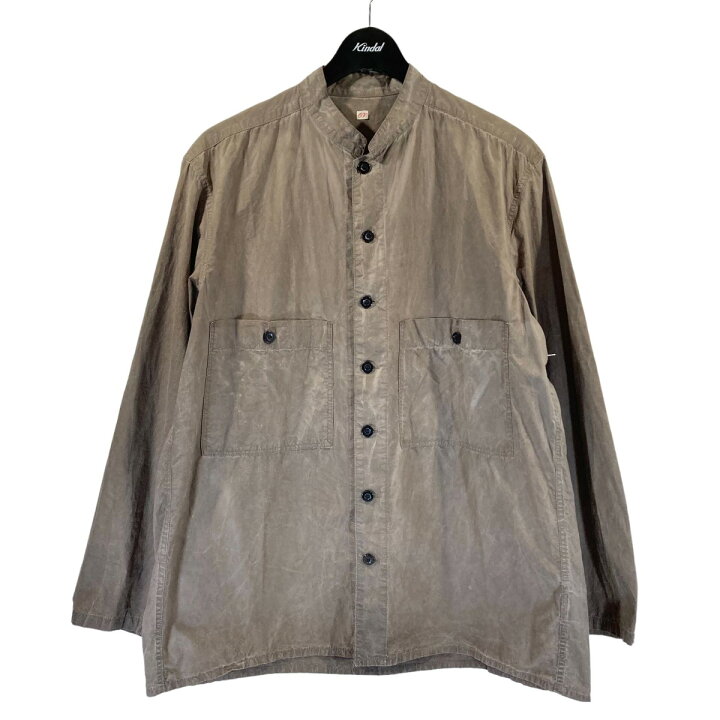 楽天市場】【中古】OUTILCHEMISIER UNIEUX スタンドカラーシャツ 
