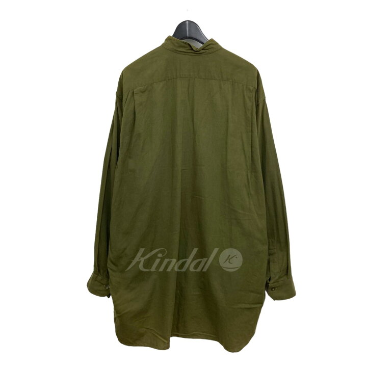 楽天市場】【中古】COMOLIベタシャンプルオーバーシャツ カーキ サイズ 