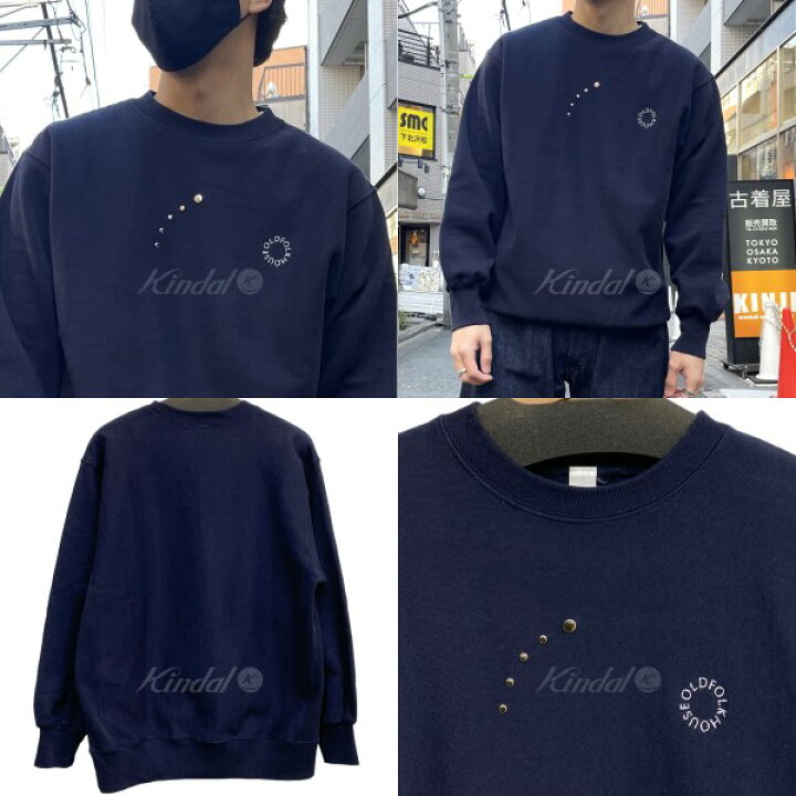 楽天市場】【中古】OLD FOLK HOUSE Circle Logo Studs Sweatshirt  
