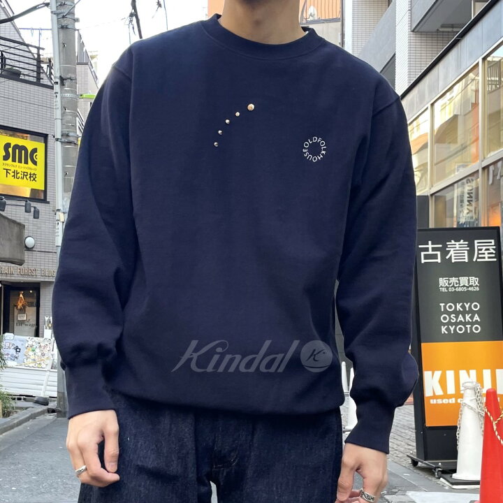 楽天市場】【中古】OLD FOLK HOUSE Circle Logo Studs Sweatshirt  