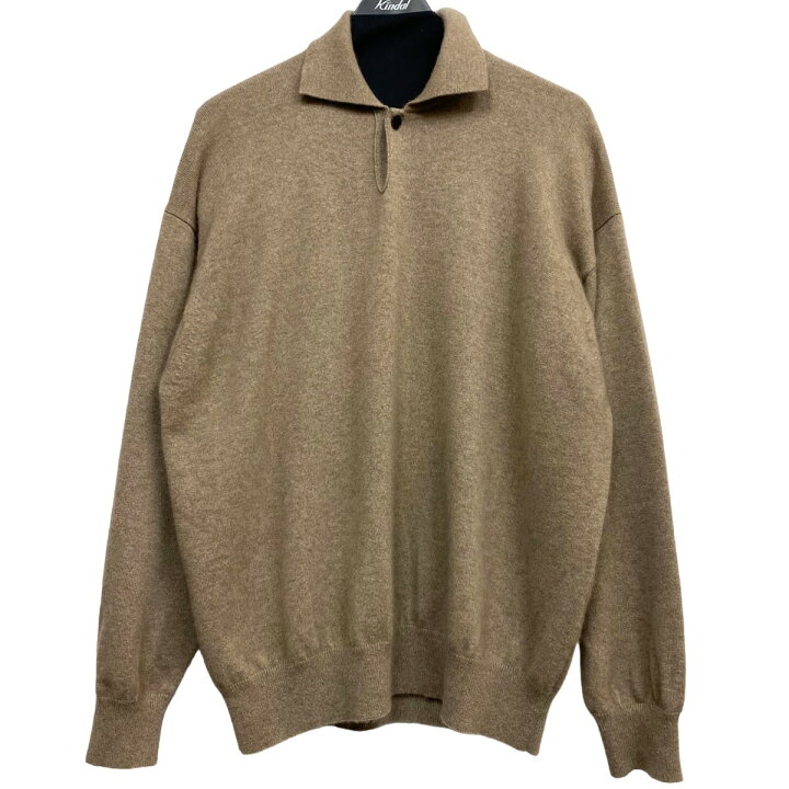 楽天市場】【中古】AURALEE 21AW Baby Cashmere Knit Poloベビー  