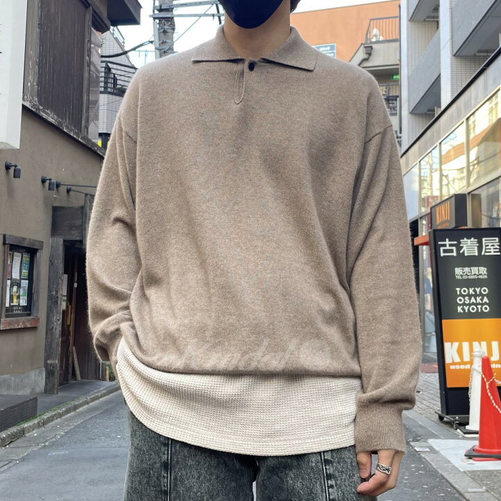 楽天市場】【中古】AURALEE 21AW Baby Cashmere Knit Poloベビー  