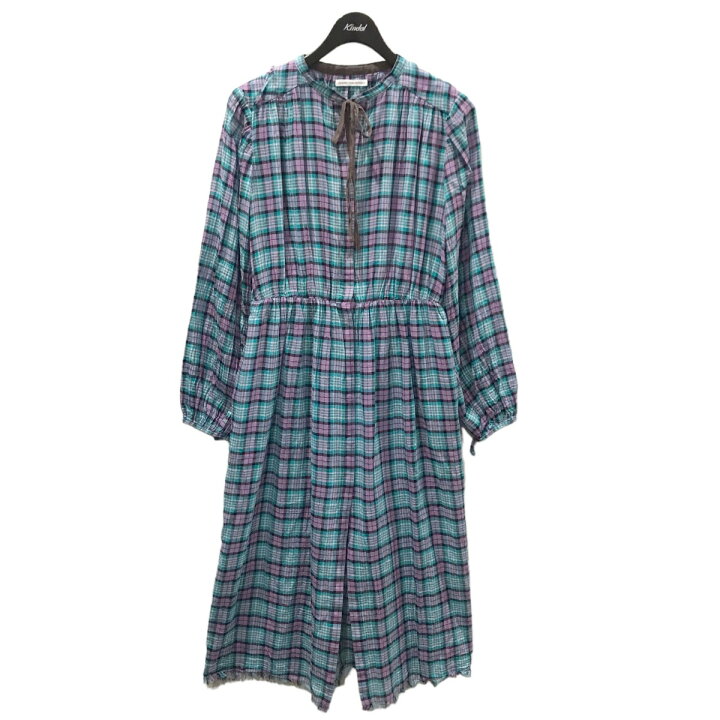 楽天市場】【中古】AKANE UTSUNOMIYAチェック柄ワンピース ブルー  