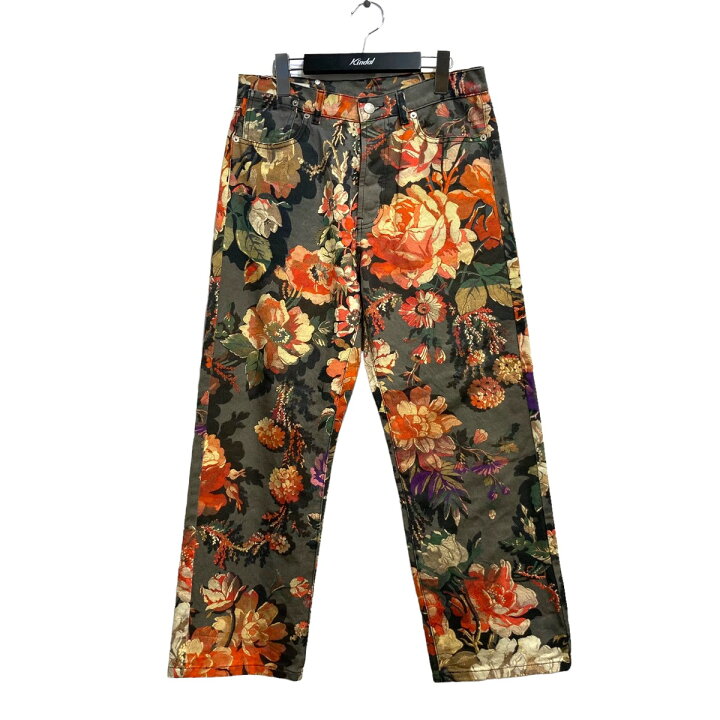 楽天市場】【中古】DRIES VAN NOTEN 花柄デニムパンツ マルチカラー  