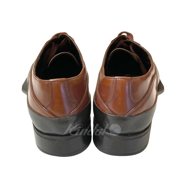 楽天市場】【中古】PRADA 12AW ラバーソールバイカラーレザーシューズ 