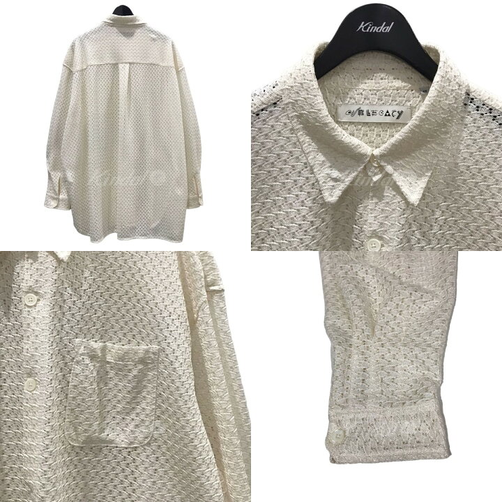 楽天市場】【中古】OUR LEGACY プルオーバーレースシャツ POPOVER 