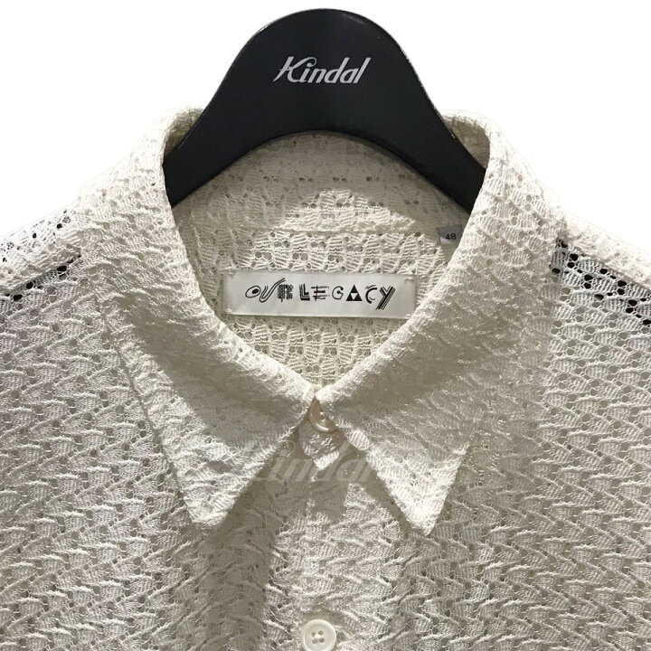楽天市場】【中古】OUR LEGACY プルオーバーレースシャツ POPOVER 