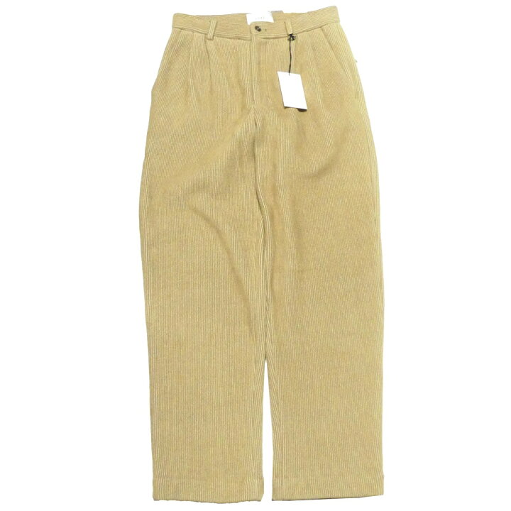 楽天市場】【中古】YOKE 19AW KNIT CORDUROY 2TUCK WIDE PANTS ニット 