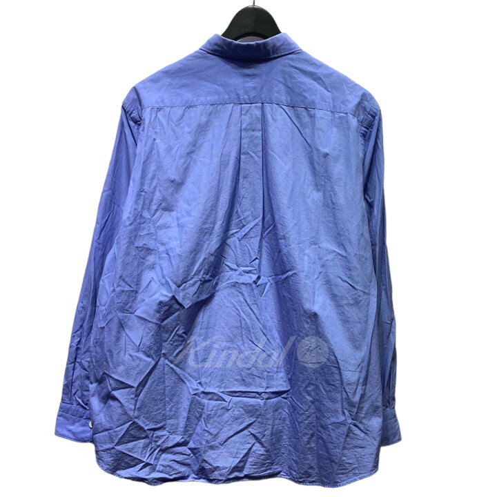 楽天市場】【中古】COMOLI コモリシャツ S03-02001 サックスブルー  