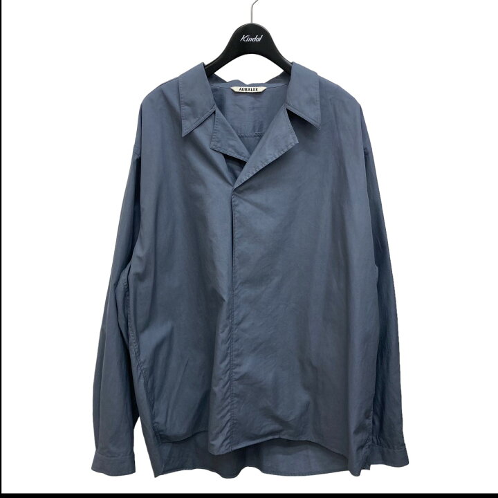 楽天市場】【中古】AURALEE 22SS WASHED FINX TWILL P／O SHIRTS 